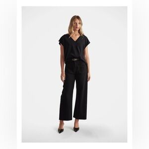 #160 WILFRED RAYON SHIRT SZ S P 18.5” L 15.5”